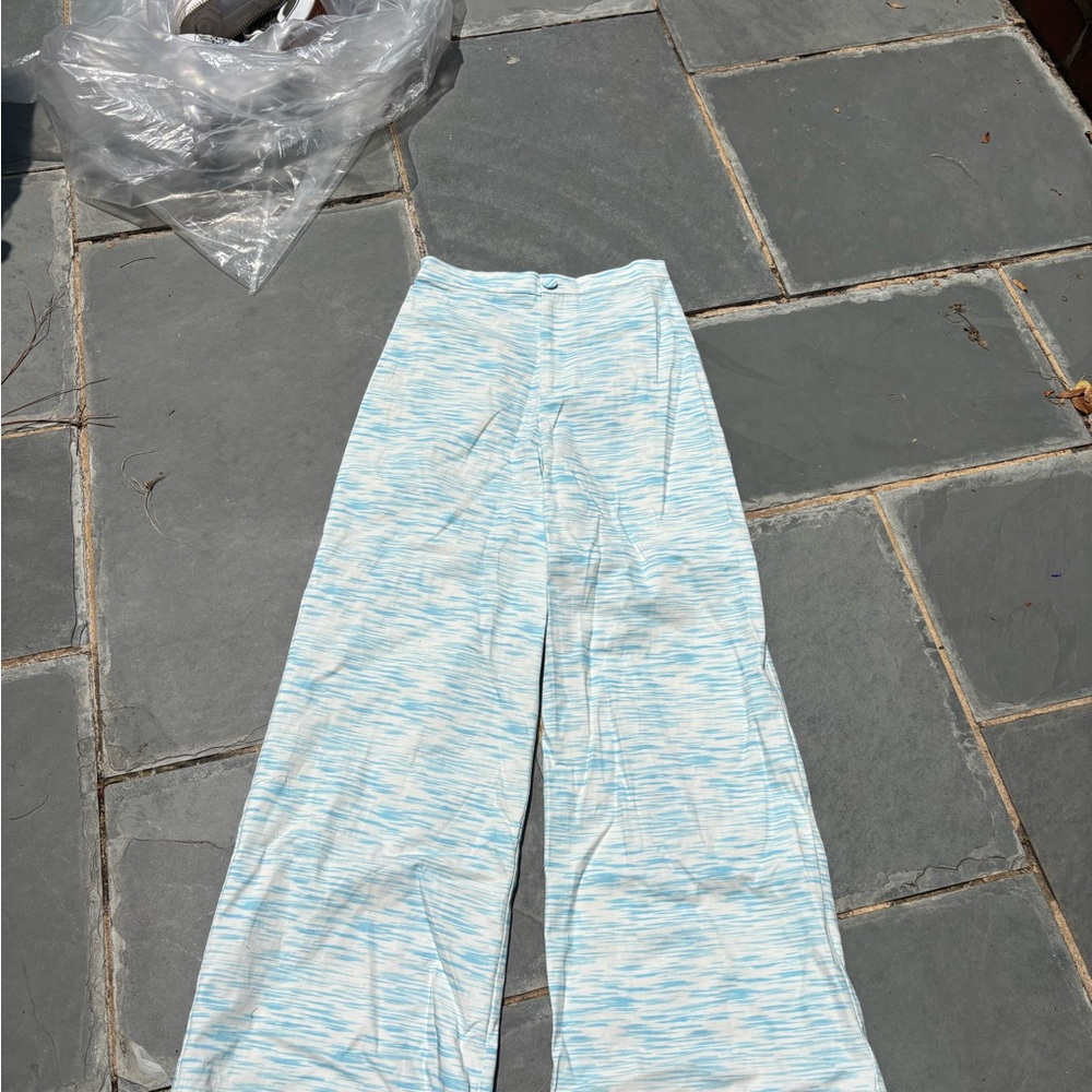 The Fifth Label Sky Blue Patterned Pants
